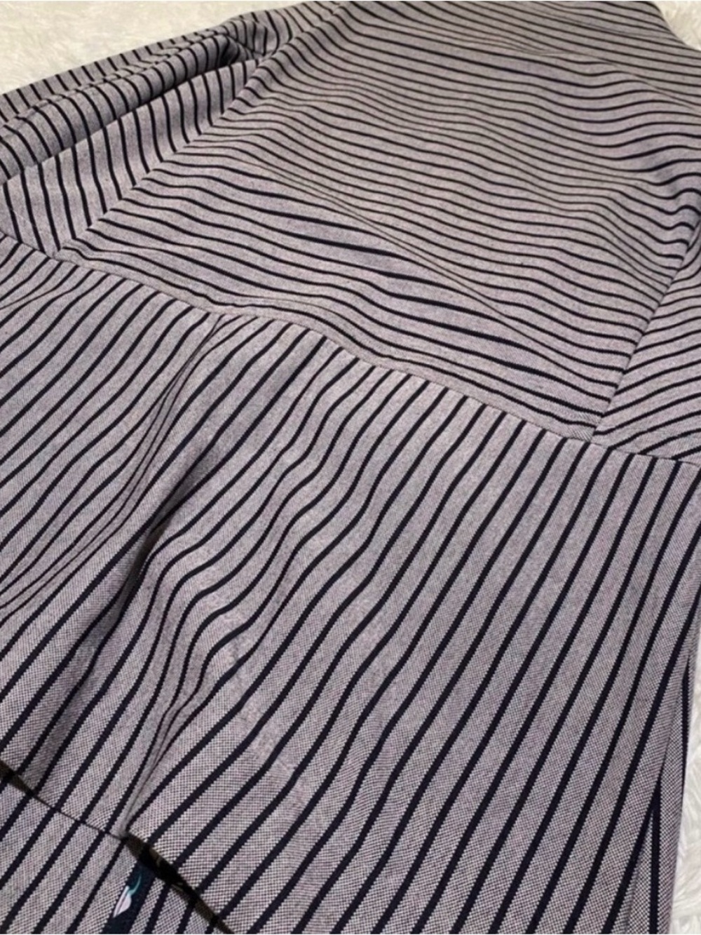CAbi Gray & Black Striped Button-Front Jacket - Picture 9 of 9